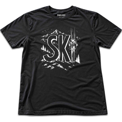 Ski T-shirt - Black