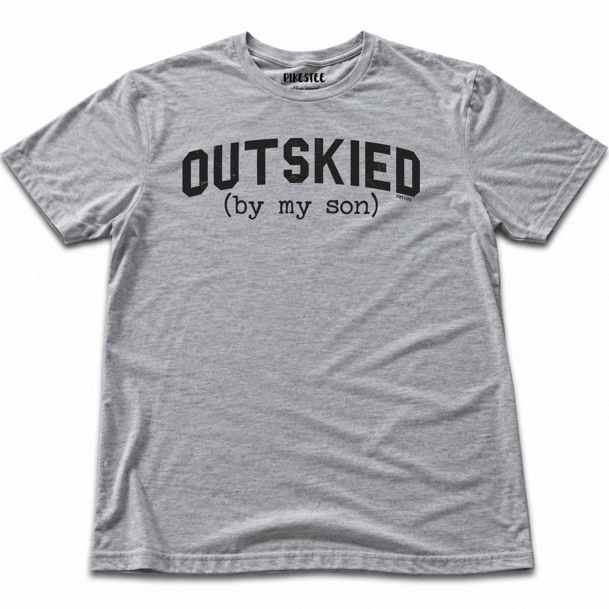 Outskied By My Son T-shirt - Sport Grey