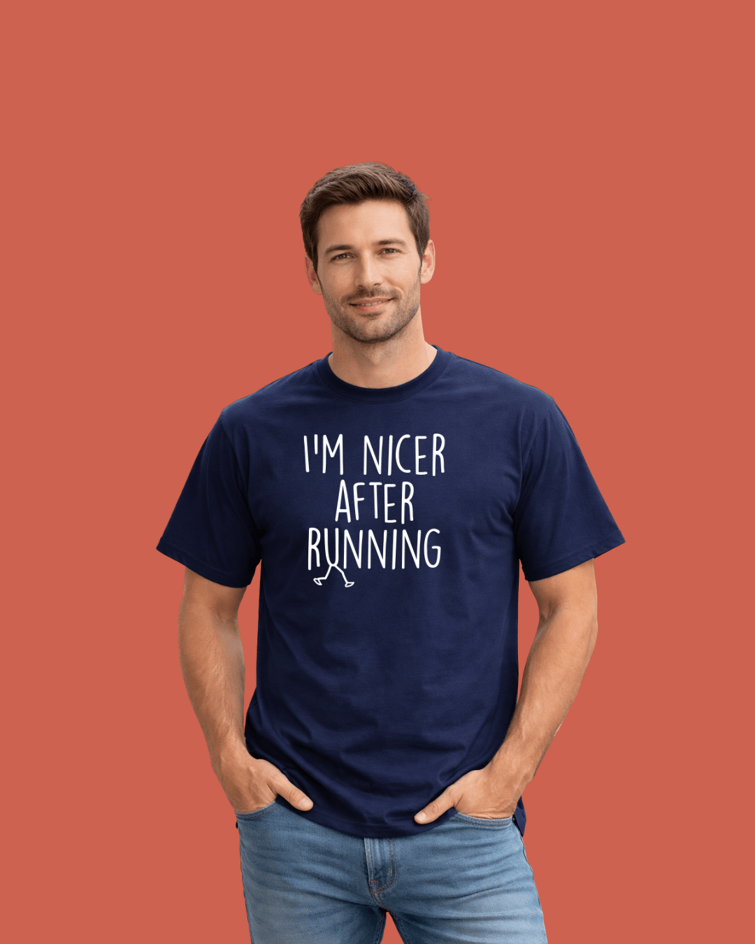 I'm Nicer After Running T-shirt