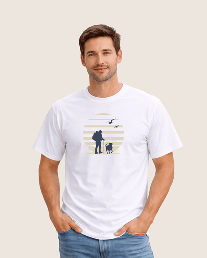 Hiker and Dog T-shirt