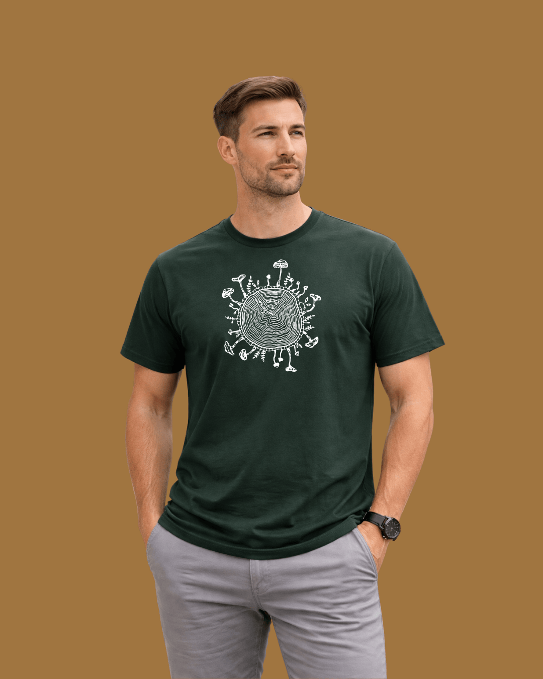 Trunk and Mushrooms T-shirt