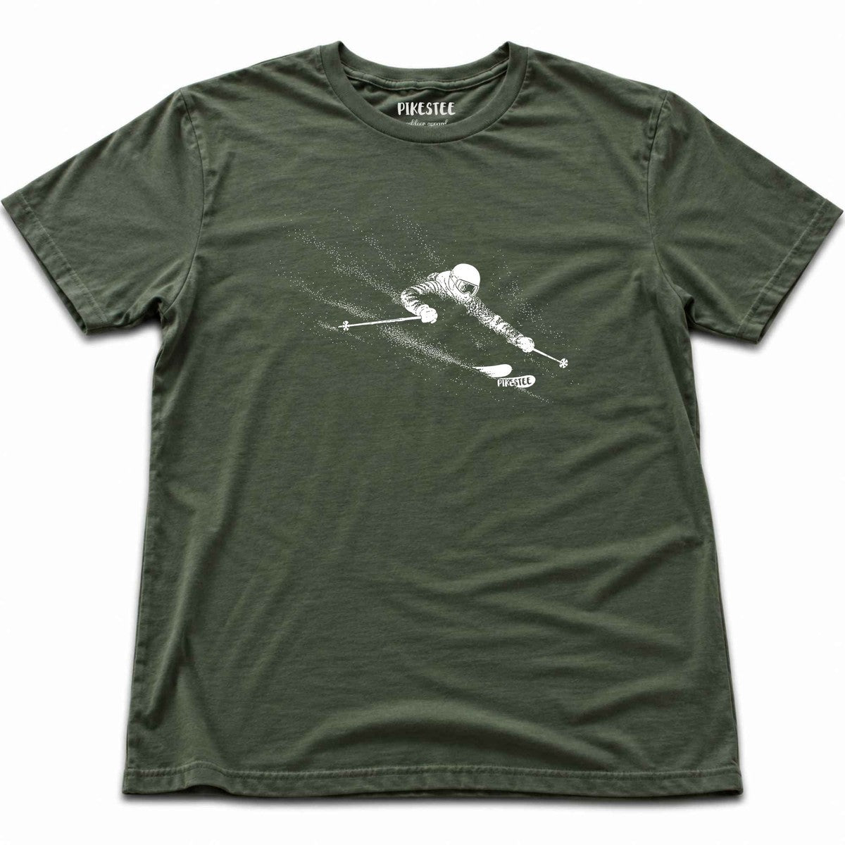Ski Flow T-shirt - Military Green