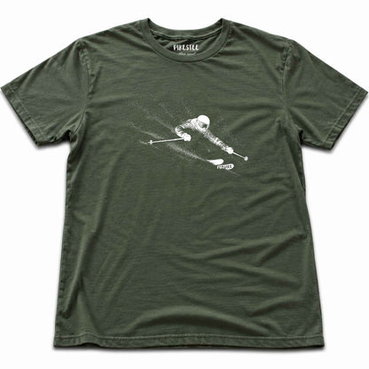 Ski Flow T-shirt - Military Green