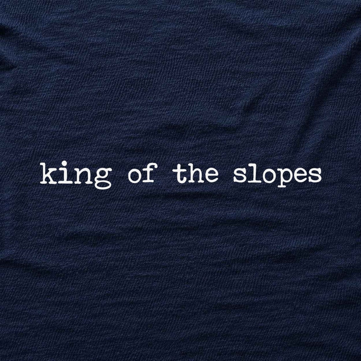 King Of The Slopes T-shirt - Navy - hero