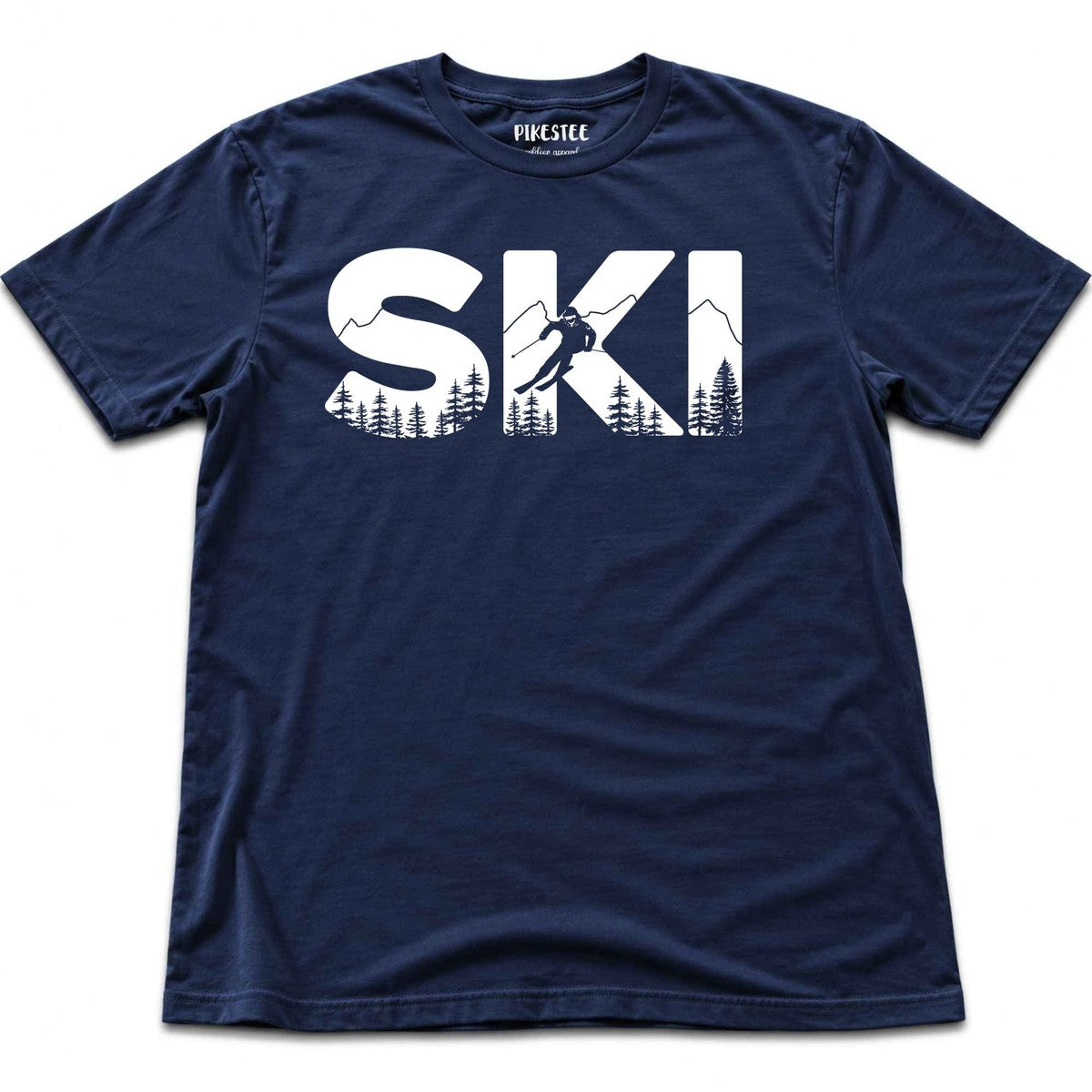 Ski Typo T-shirt - Navy