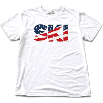 Skitypo U S A T-shirt - White