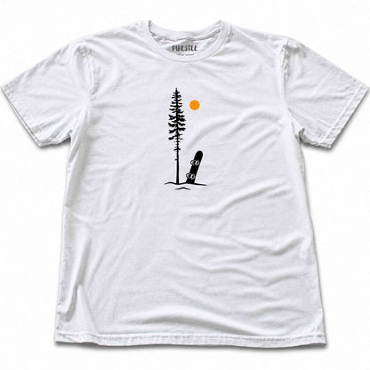 Snowboard Best Spot T-shirt - White