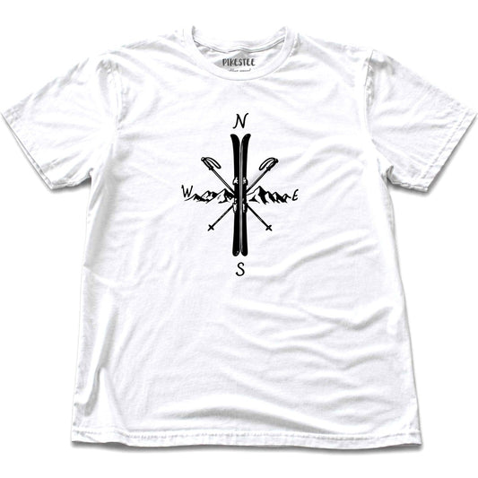 Ski Compass T-shirt - White
