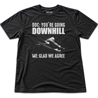Doc Downhill T-shirt - Black
