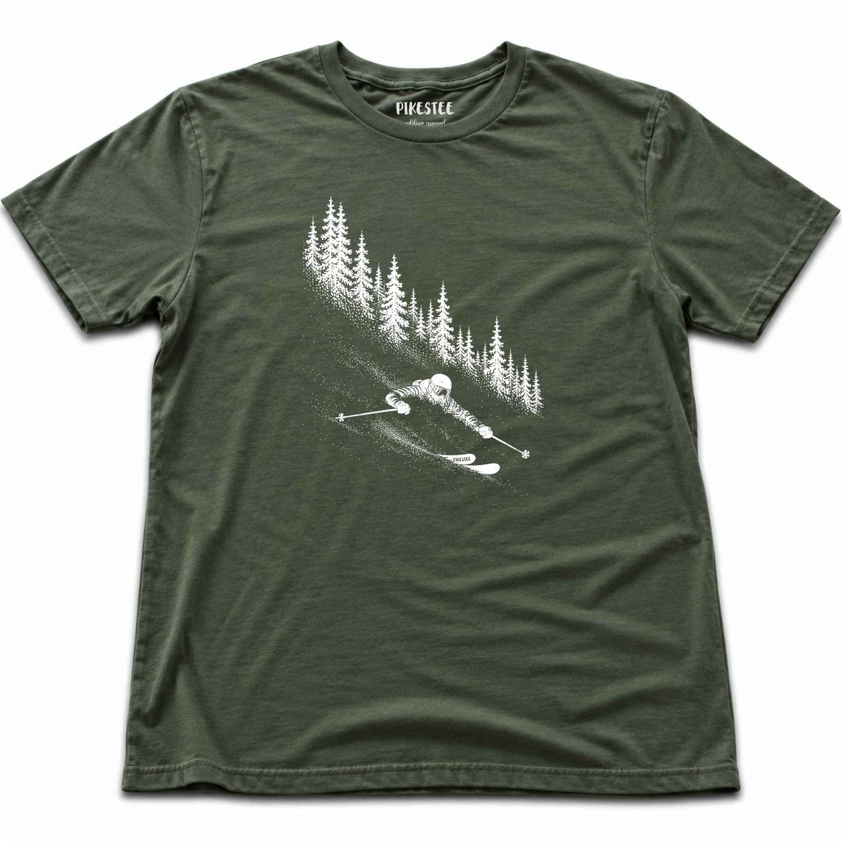 Forest Ride Flow T-shirt - Military Green