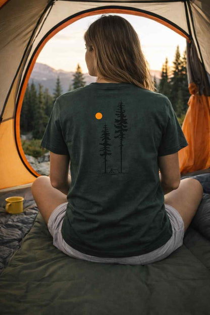 Back Print Best Camp Spot T-shirt