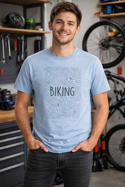 Biking Topography T-shirt