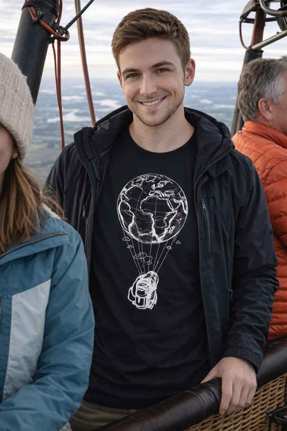 Earth's backpack T-shirt