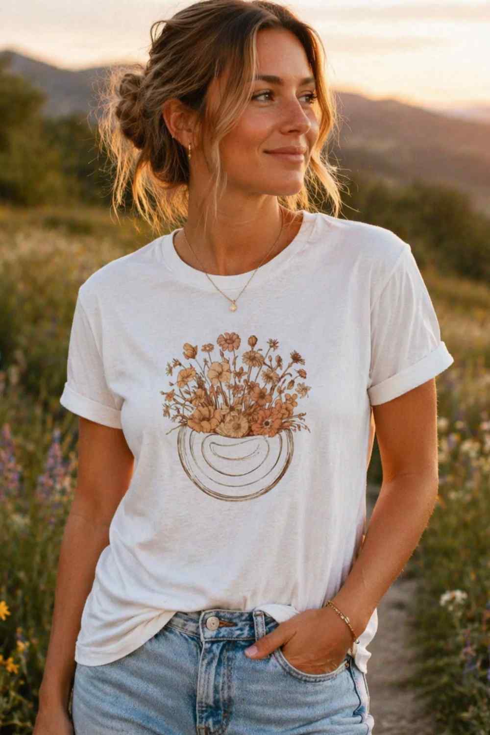 Flowers vintage T-shirt