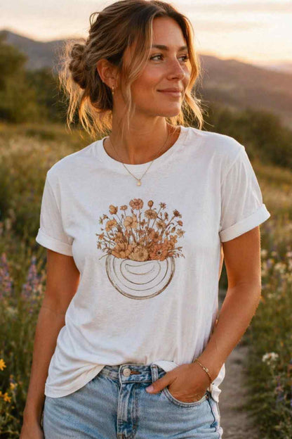 Flowers vintage T-shirt