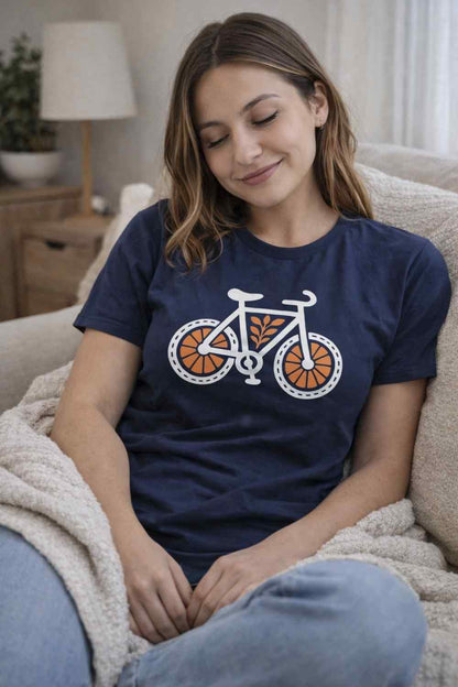 Floral Bike T-shirt