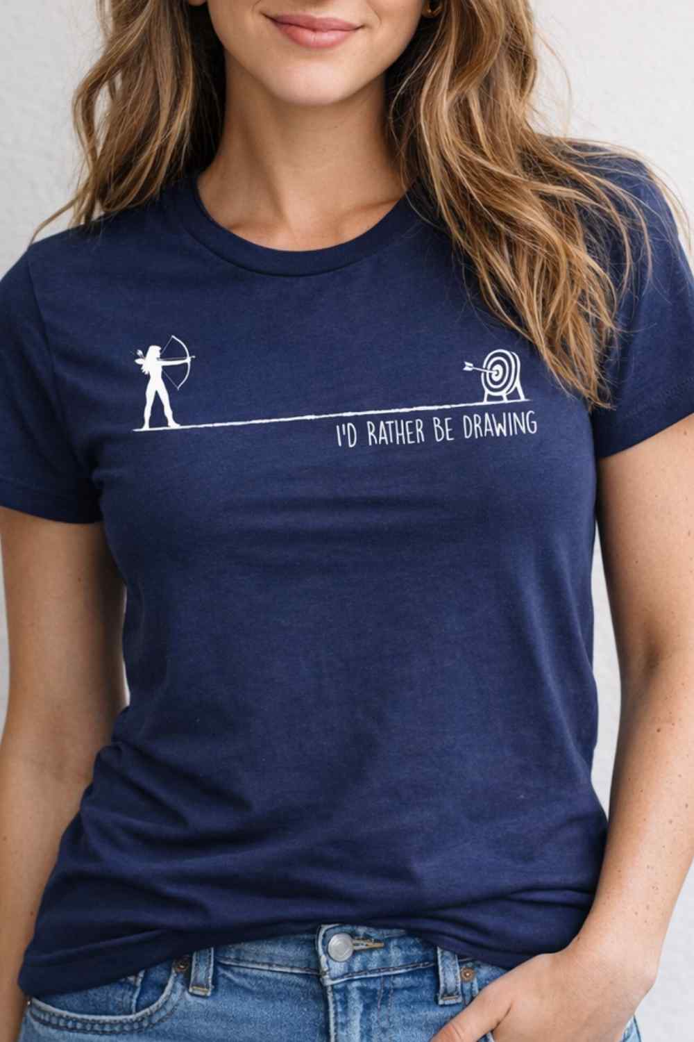 I'd Rather Be Drawing T-shirt