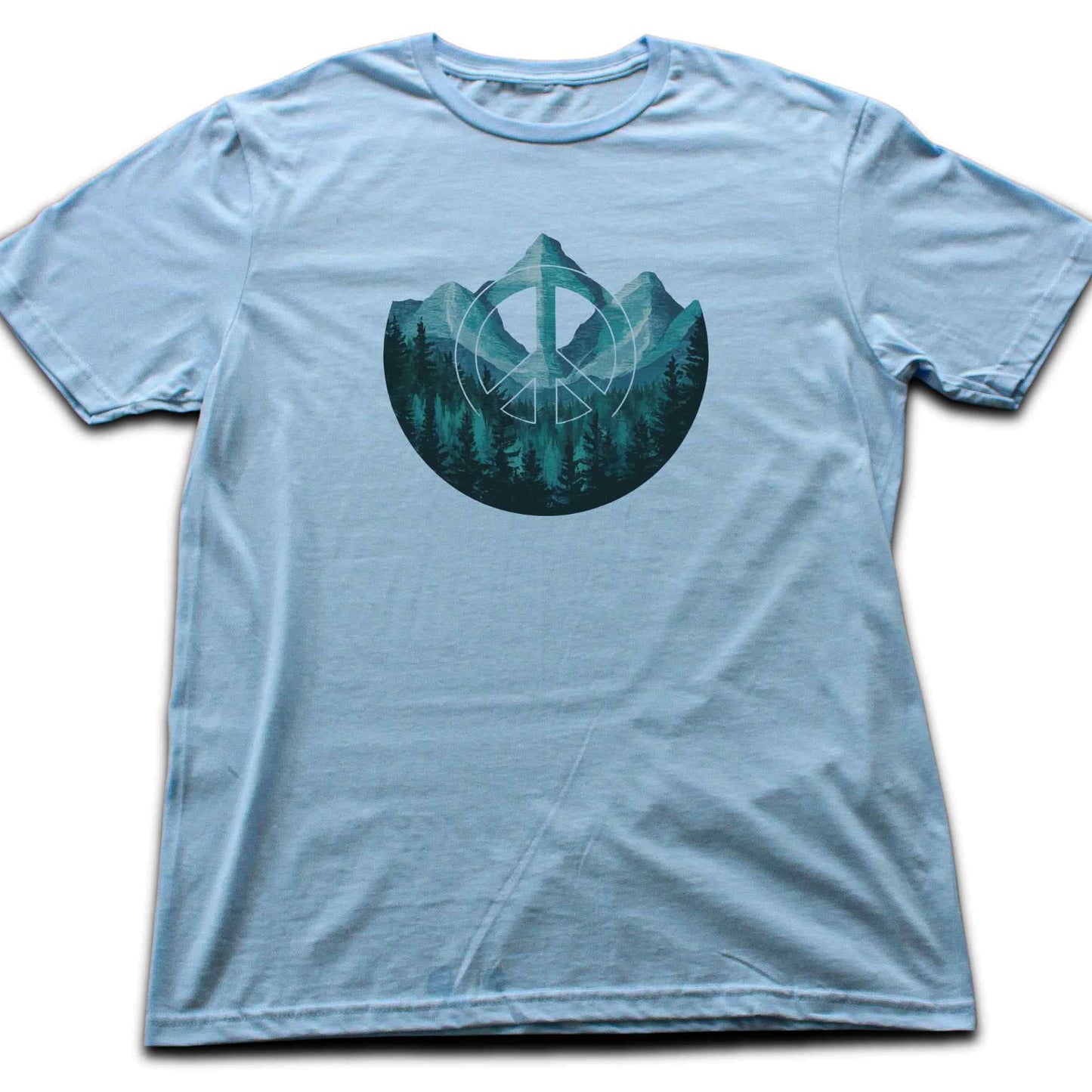 Peace Sign Mountains T-shirt