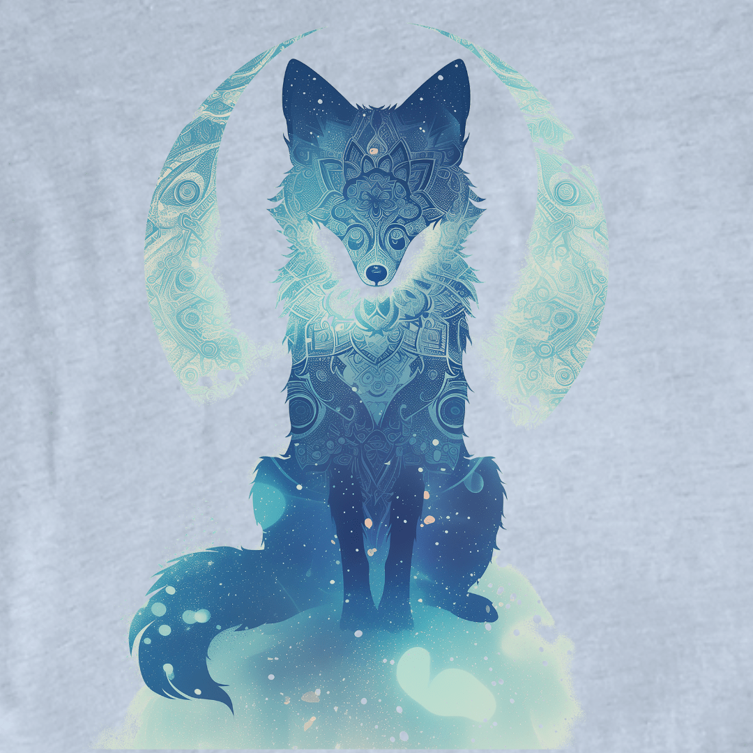 Fox Moon Mandala T-shirt