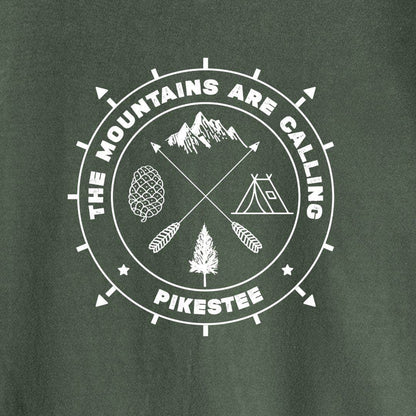 The Mountains are calling Cadran T-shirt