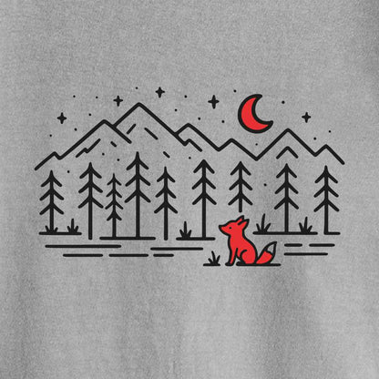 Red Fox Landscape T-shirt