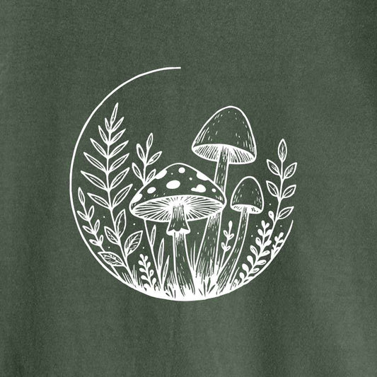Round Mushrooms T-shirt