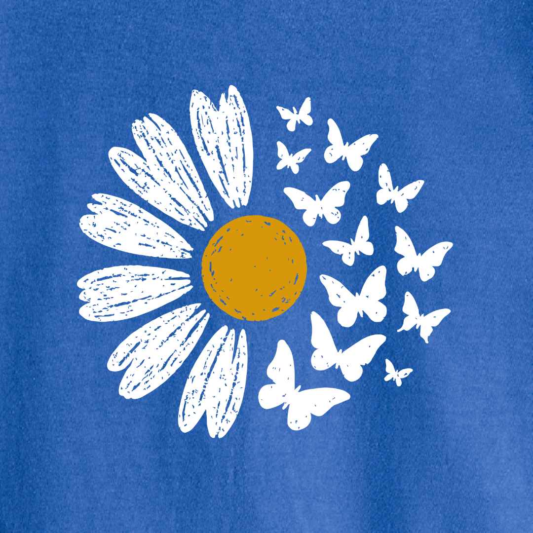 SunFlower And Butterflies T-shirt