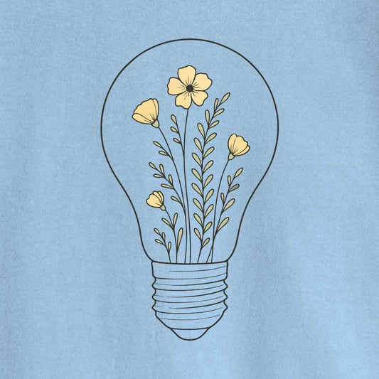 Light Bulb Flowers T-shirt
