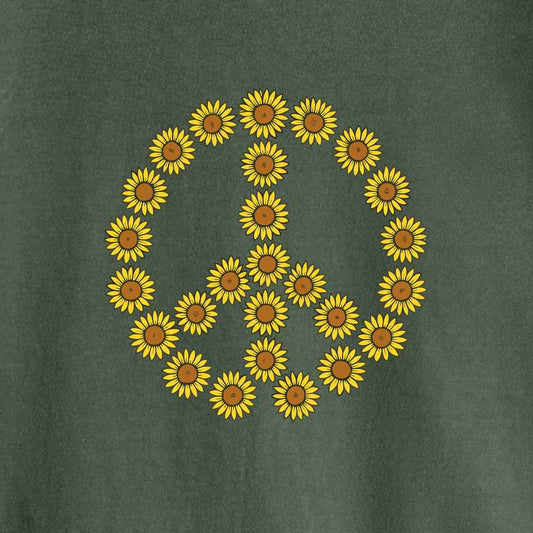 Sunflowers Peace T-shirt