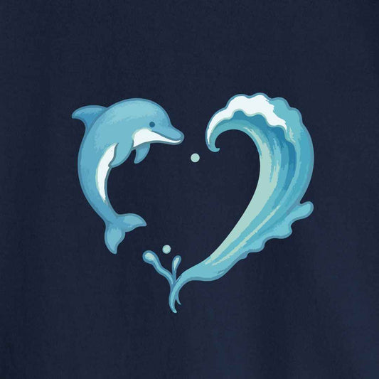 Dolphin Heart T-shirt