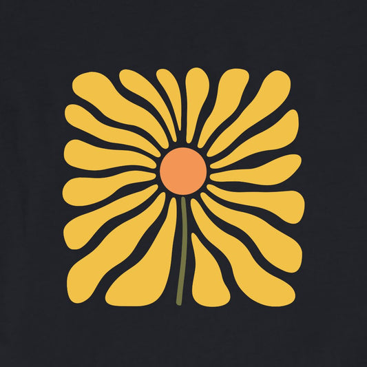 Abstract Sunflower T-shirt