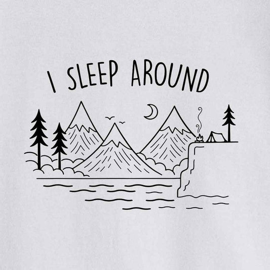 I Sleep Around Nature T-shirt
