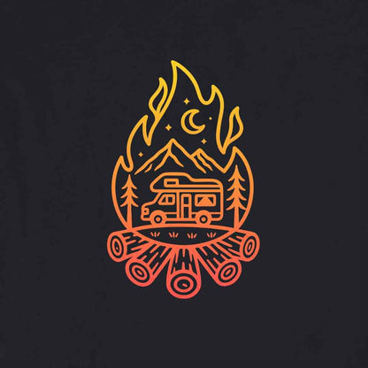 Fireplace Van T-shirt