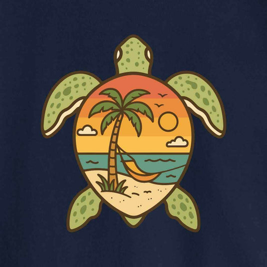 Turtle Beach Landscape T-shirt