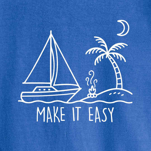 Make It Easy Boat T-shirt