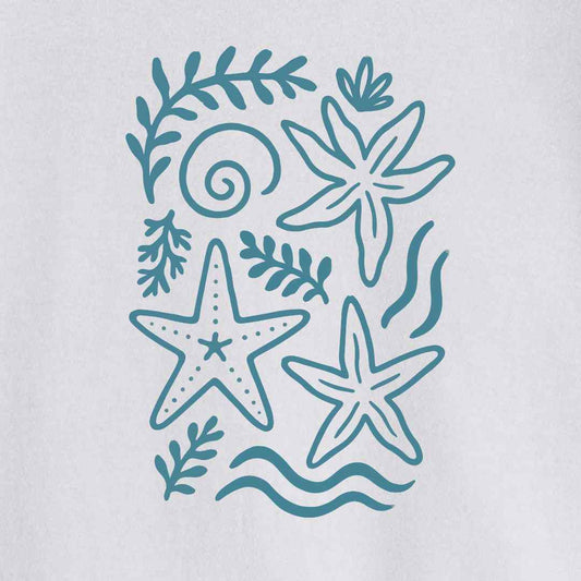 Floral Ocean Elements T-shirt