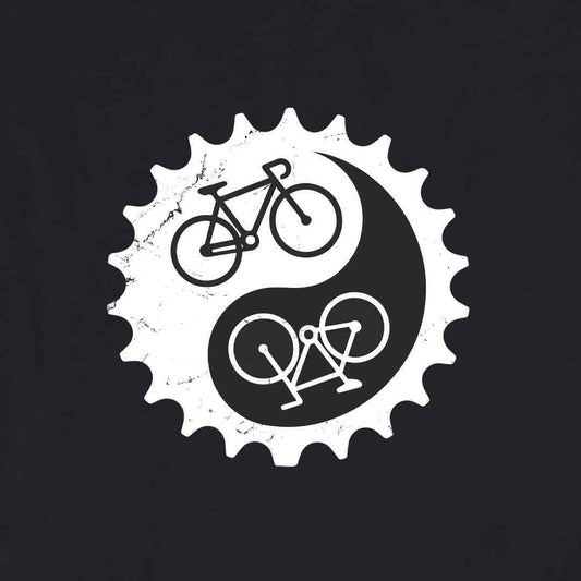 Yin And Yang Bike T-shirt