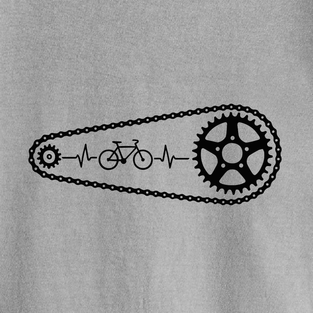 Bike Chain HeartBeat T-shirt