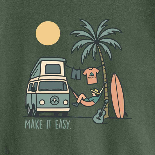 Make it Easy Van Beach T-shirt