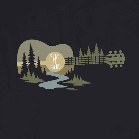 Play It There Guitar T-shirt