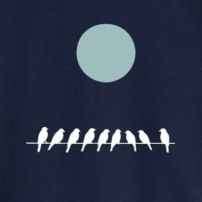 Birds On Power Line T-shirt
