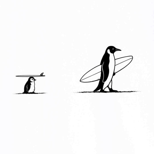 Surfin Penguins T-shirt