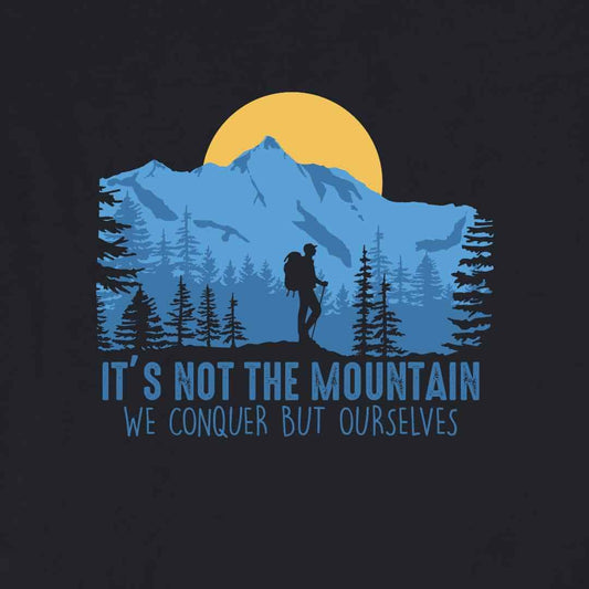We Conquer Ourselves, Mountain T-shirt