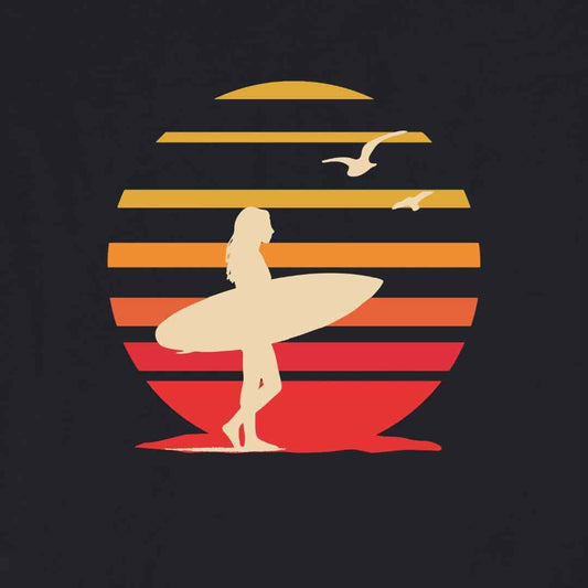 Dawn Surfing Girl T-shirt