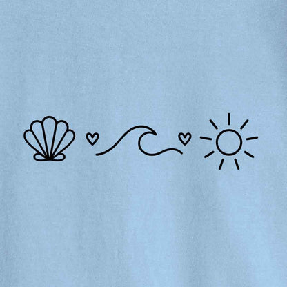 Shell, Wave and Sun T-shirt