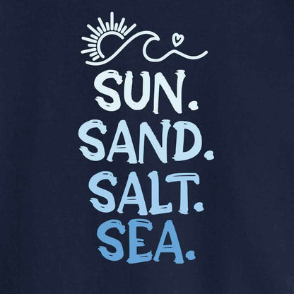 Sun, Sand, Salt, Sea T-shirt