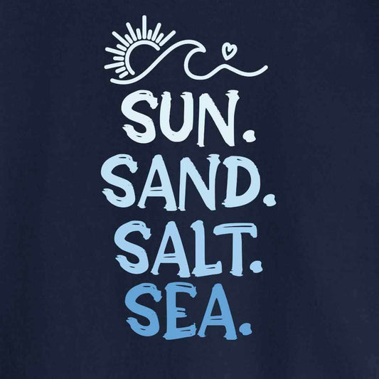 Sun, Sand, Salt, Sea T-shirt
