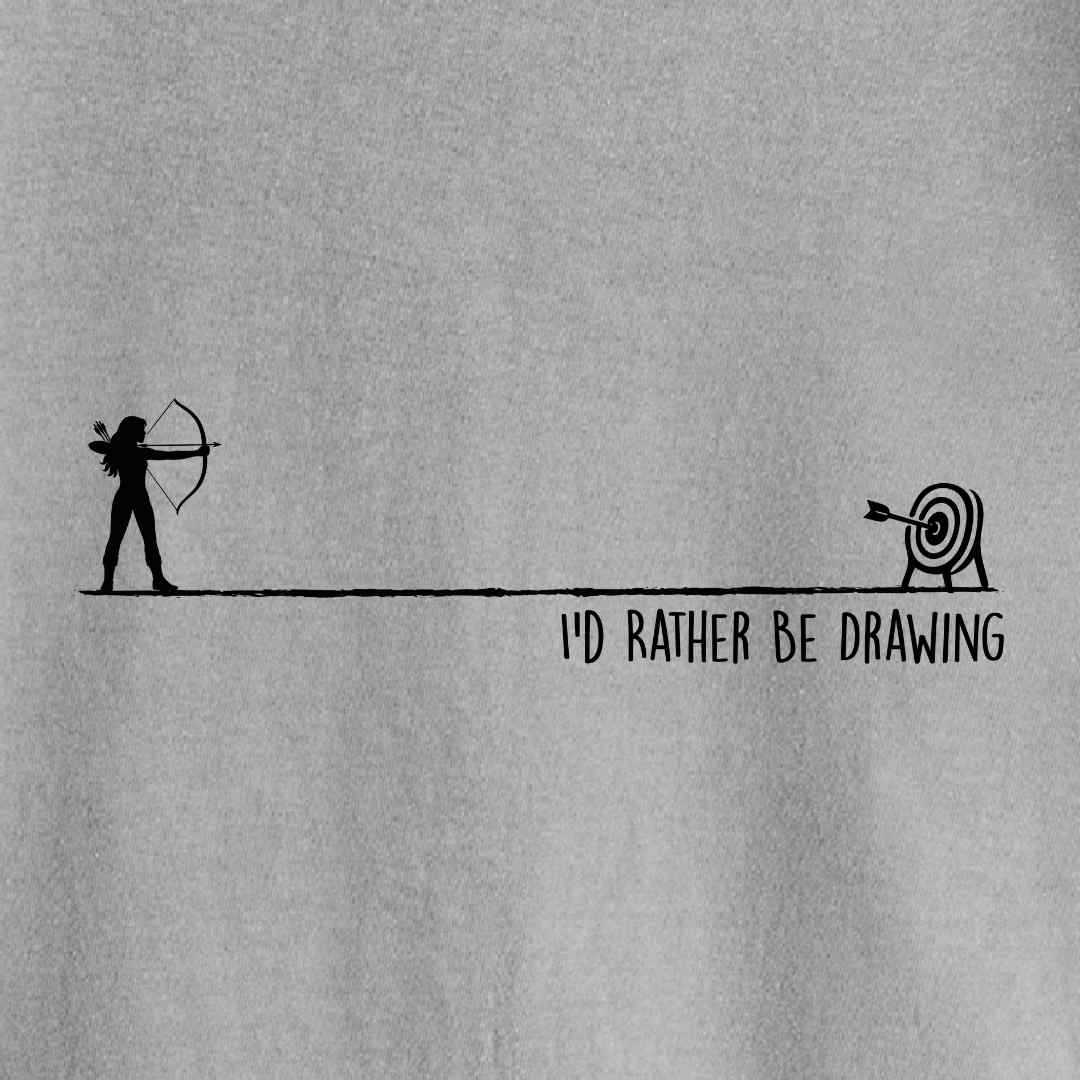 I'd Rather Be Drawing T-shirt