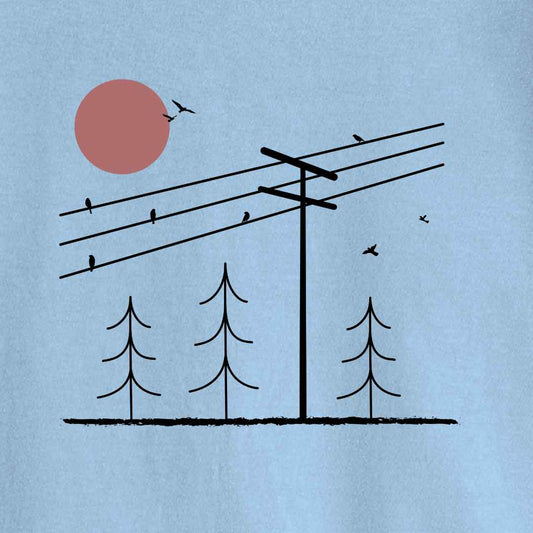 Trees and Power Lines T-shirt