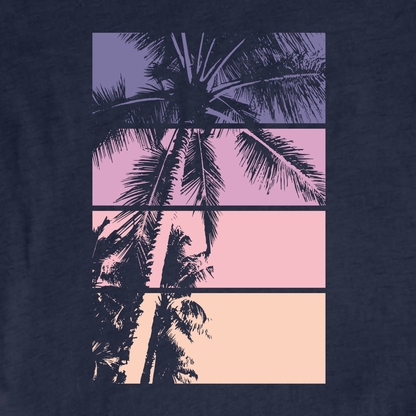 Palm Tree colors T-shirt